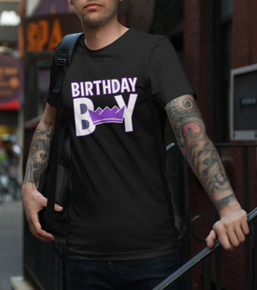 Birthday Boy Sacramento Kings NBA T-Shirt