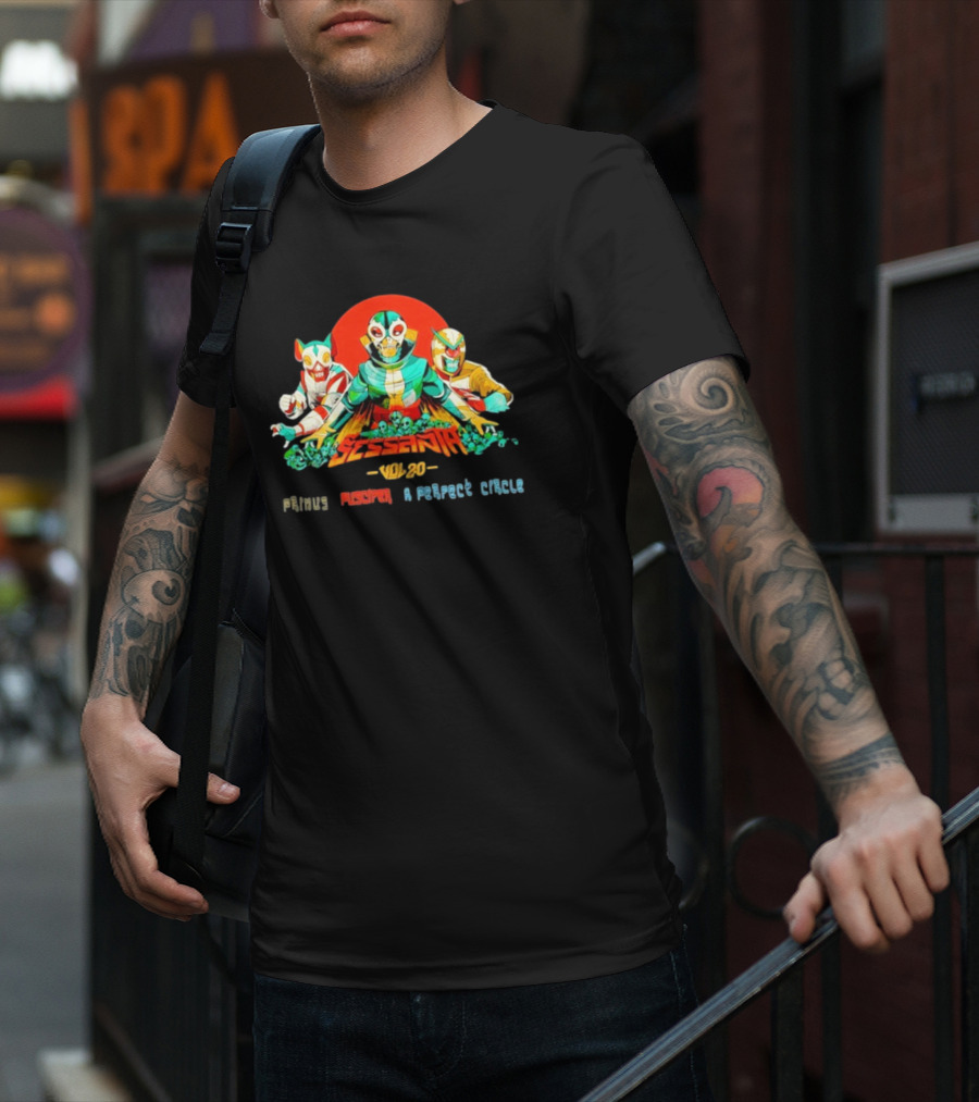 Sessanta Vol 2.0 Primus Puscifer A Perfect Circle May 6 2025 Hollywood FL T-Shirt