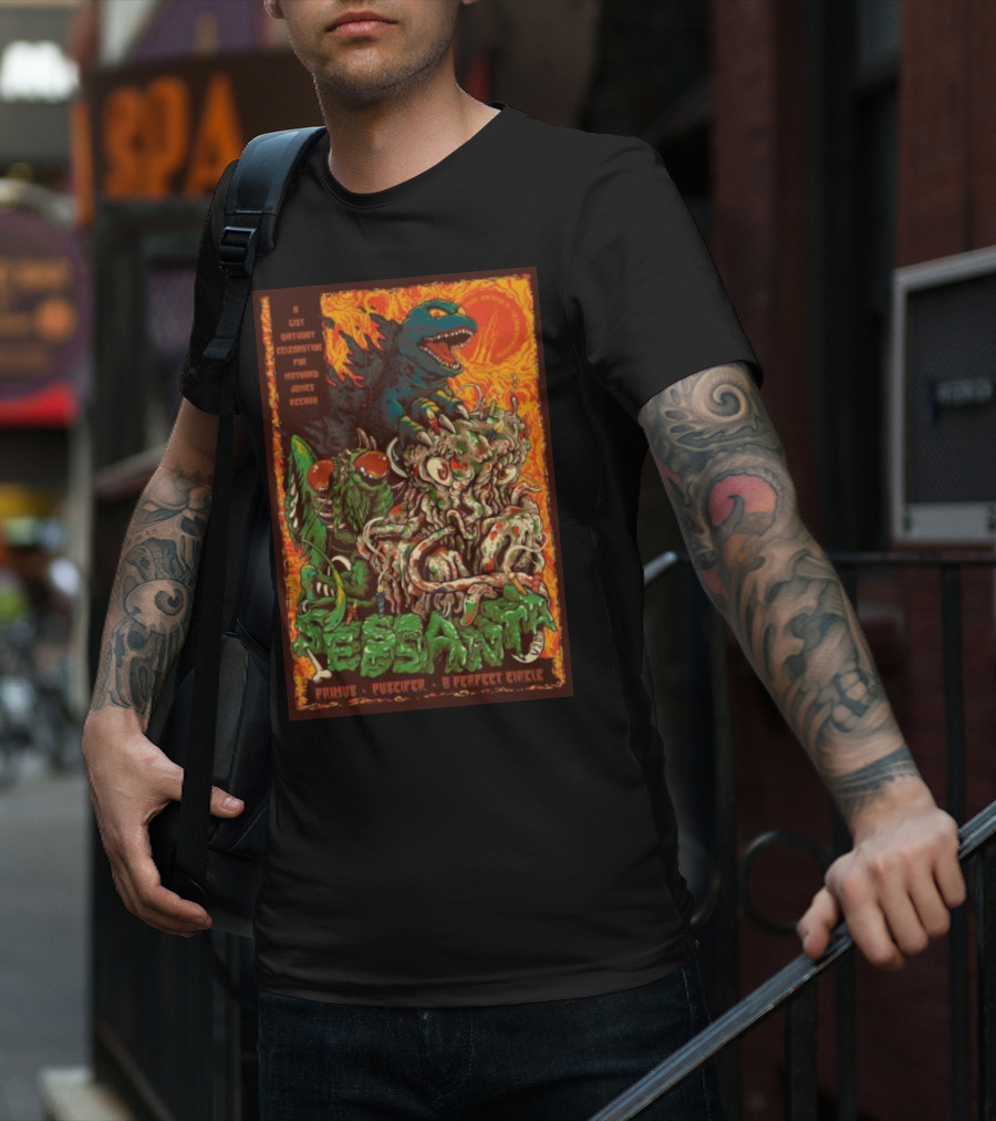 Sessanta Maynard James Keenan 60th Birthday Celebration Primus Puscifer A Perfect Circle T-Shirt