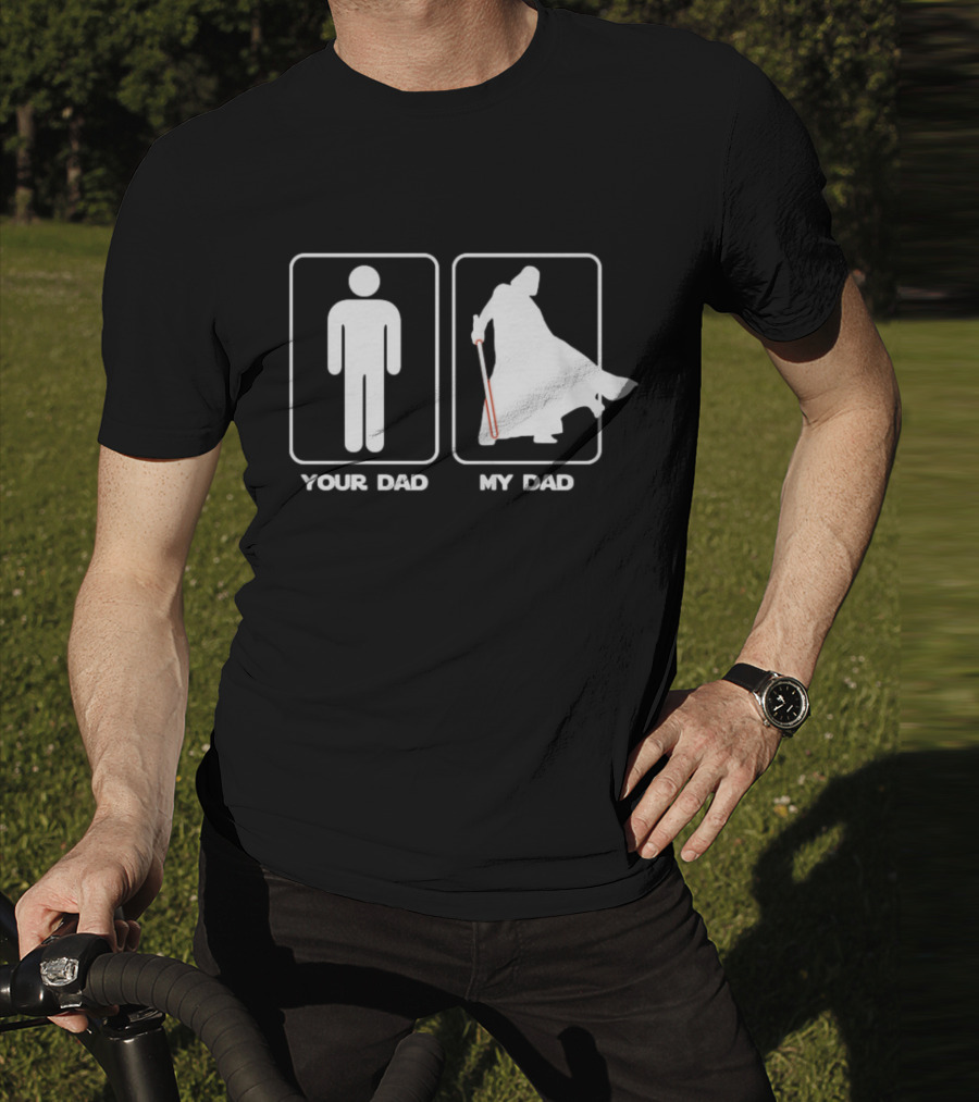 YOUR DAD MY DAD LIGHTSABER ICON DUO T-Shirt