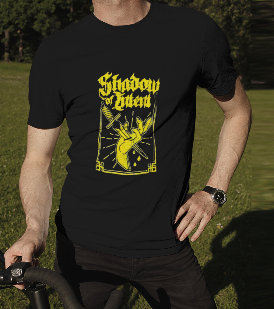 Shadow Of Intent Dagger Aura And Hand Motif T-Shirt