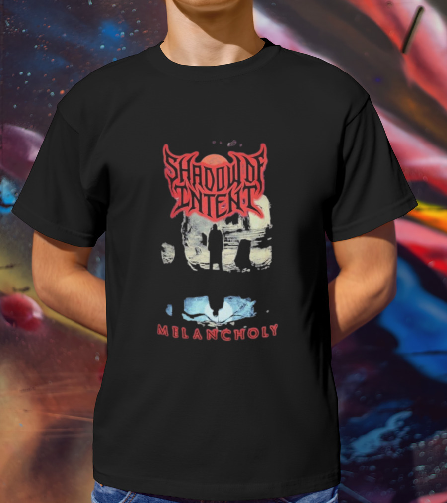 Shadow Of Intent Melancholy Skull Art T-Shirt