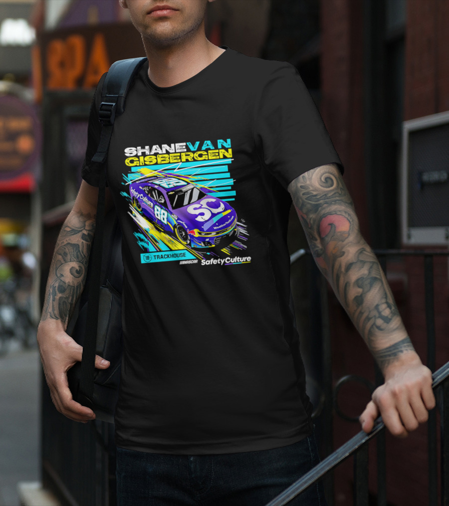 Shane Van Gisbergen No.88 WeatherTech SafetyCulture Track House Racing T-Shirt