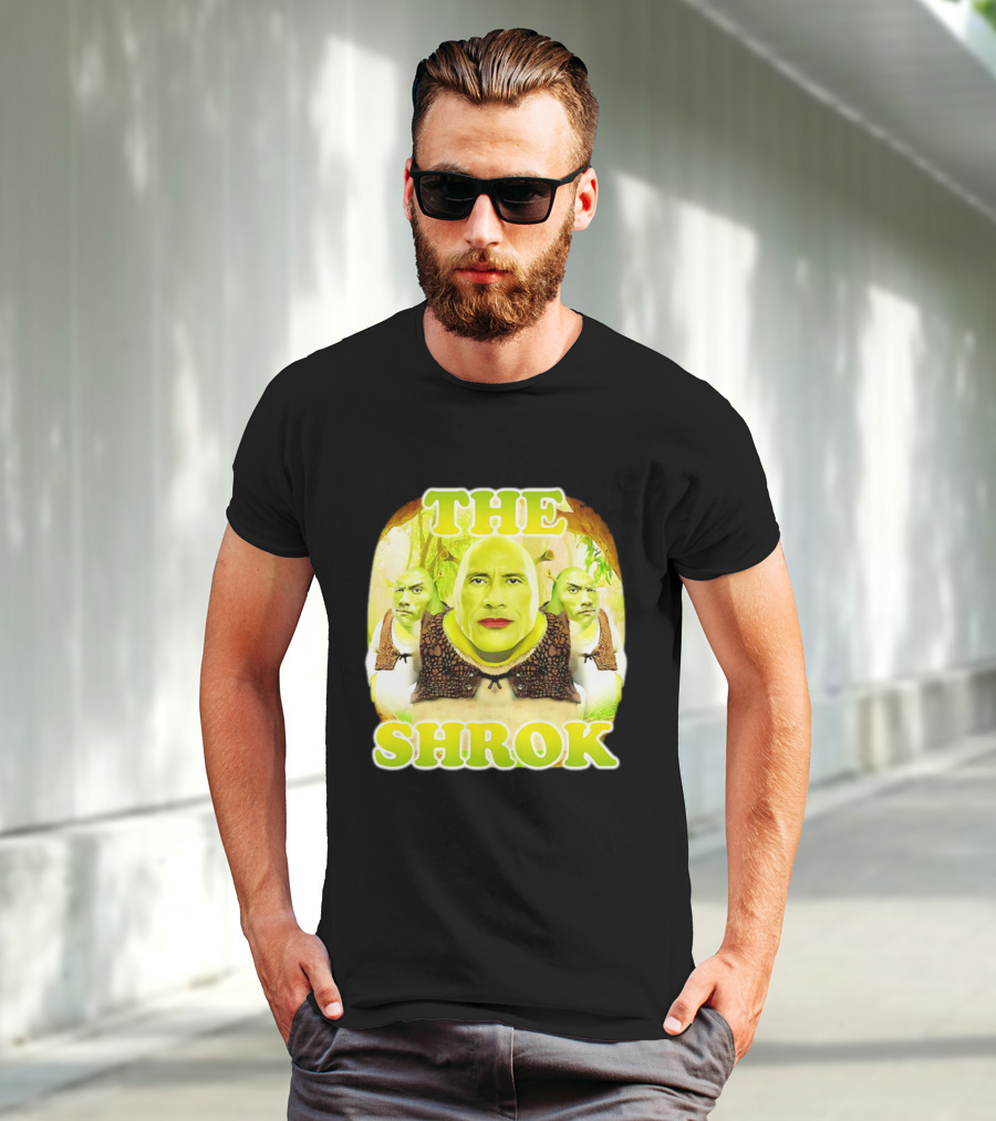 THE SHROK Shrek Parody Featuring Iconic Imagery T-Shirt