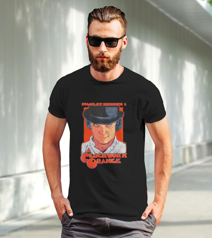 Stanley Kubrick’s Work Orange Vintage Style T-Shirt