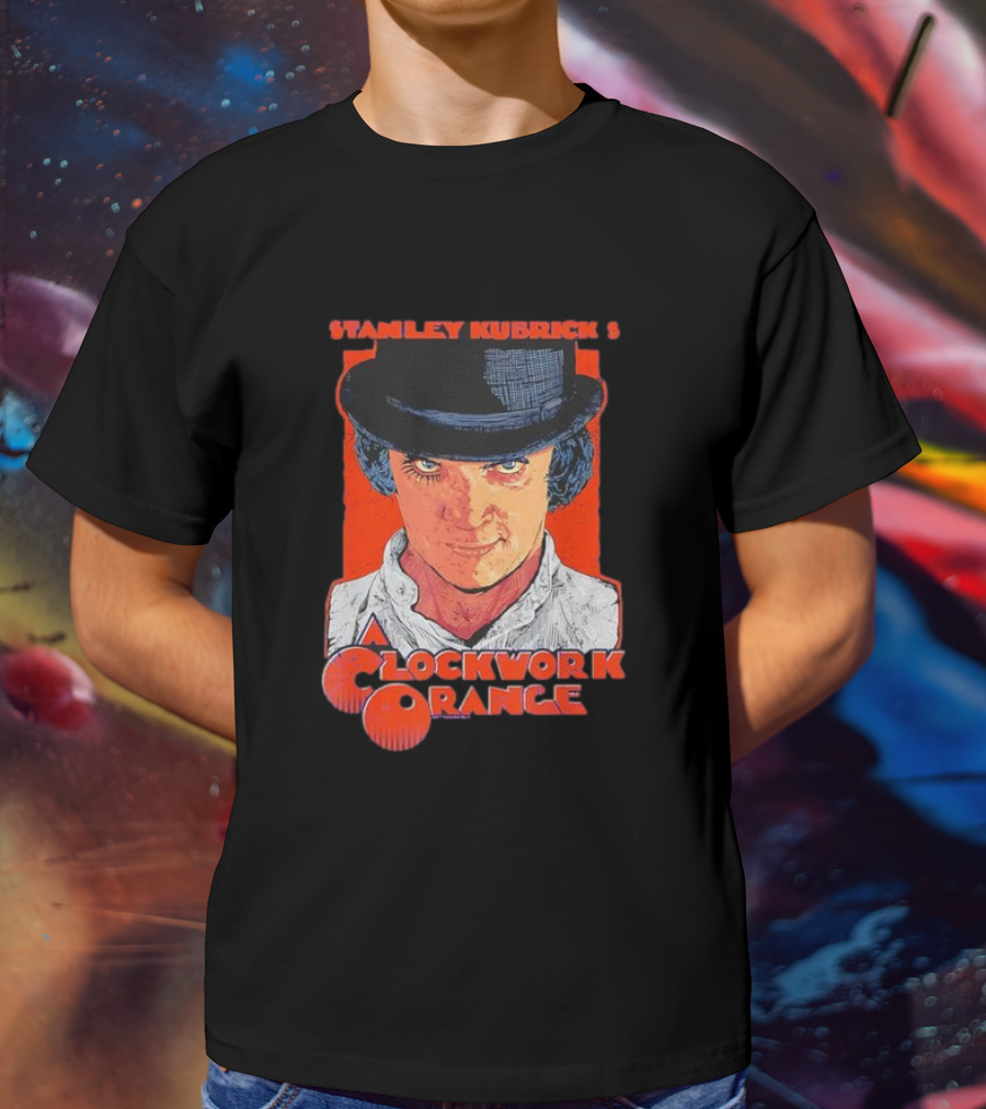 Stanley Kubrick’s Work Orange Vintage Style T-Shirt