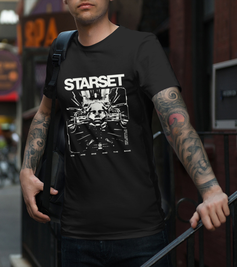 Starset We Are One And The Same Futuristic Cybernetic Artwork T-Shirt