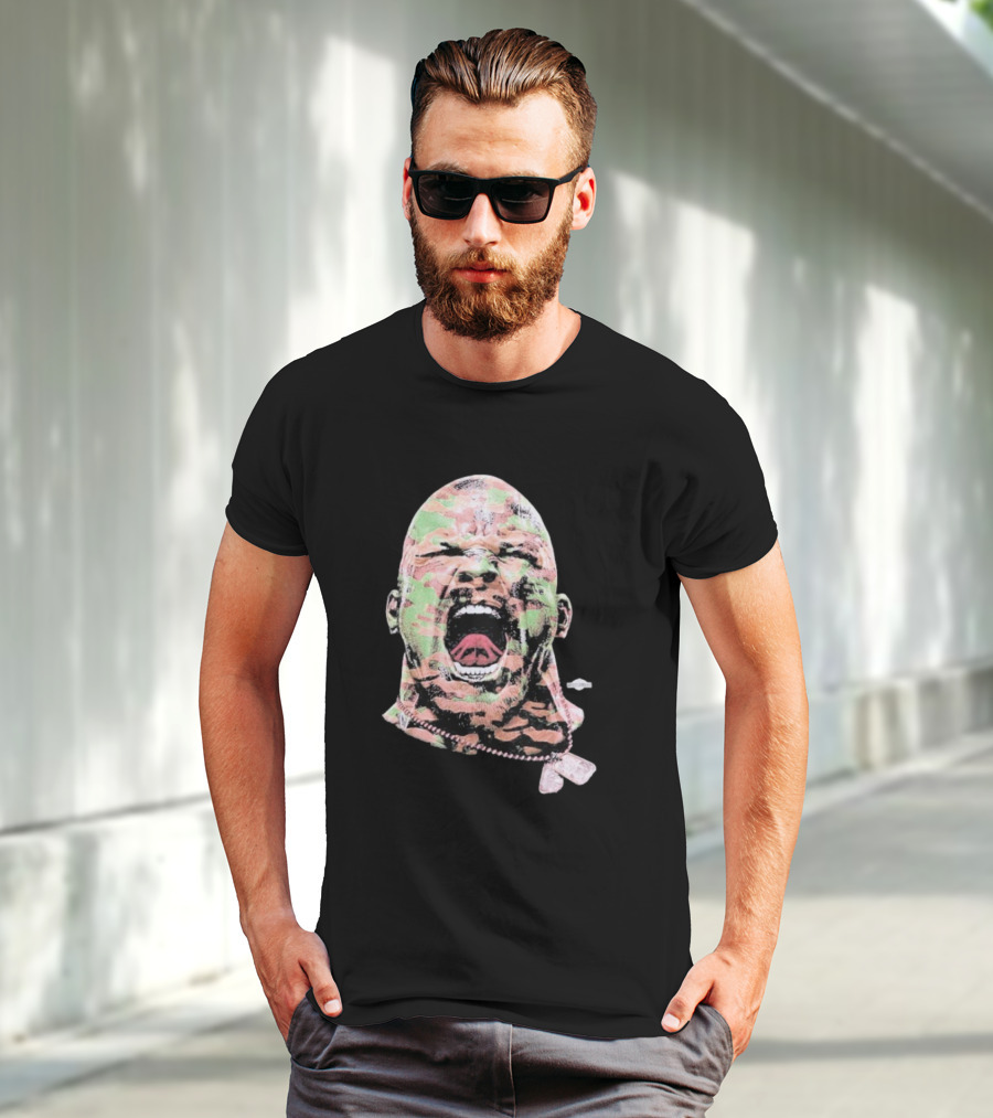 Steve Austin Camo Pattern Hellstar X WWE Wrestlemania 41 316 2025 T-Shirt