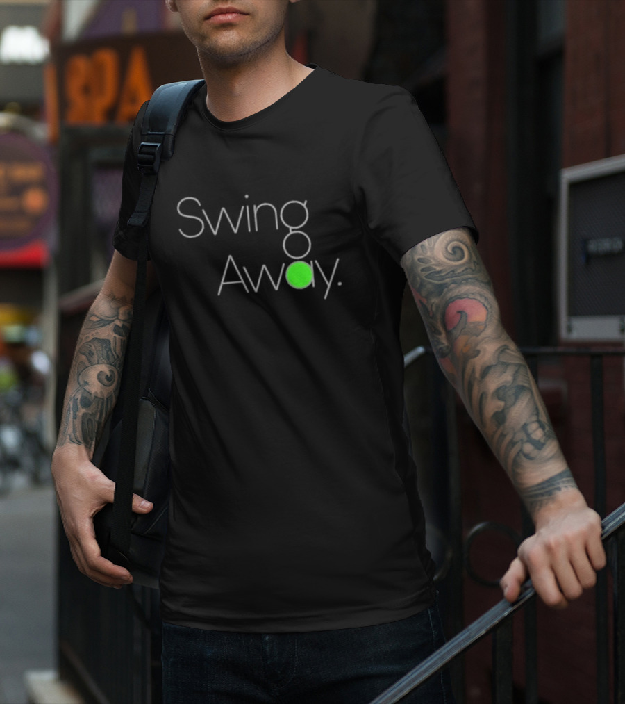 Swing Away Tennis Ball RotoWear T-Shirt