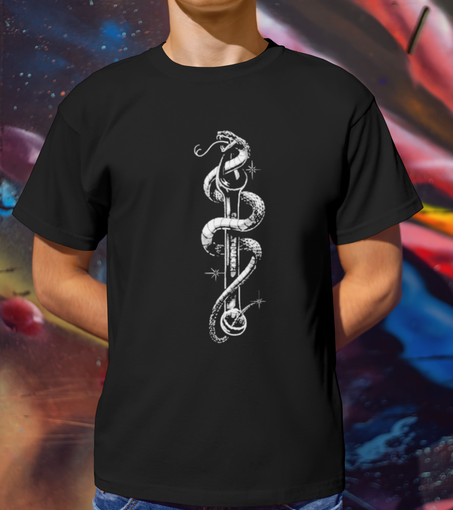 Aston Martin Aramco F1 Dom Dolla Snake Sword Collaboration T-Shirt