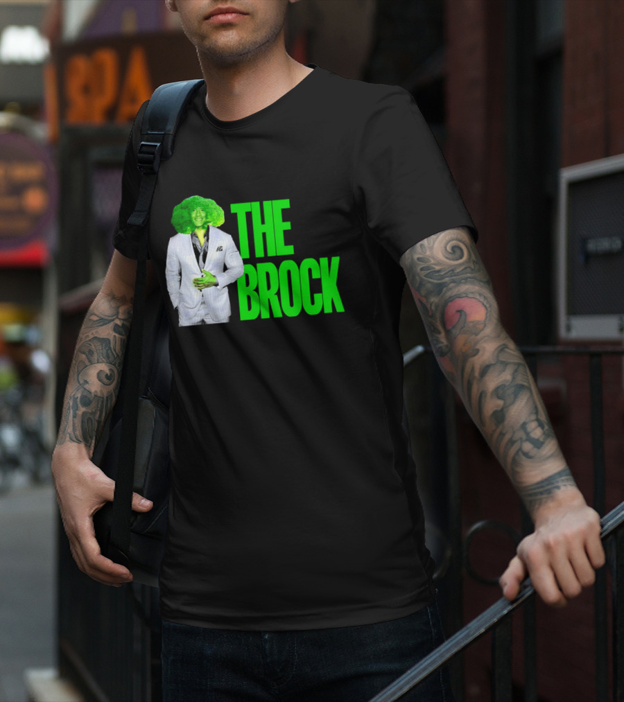 The Brock Broccoli Green Suit Parody T-Shirt
