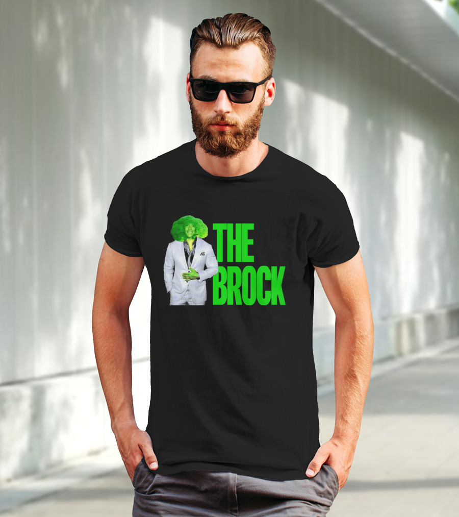 The Brock Broccoli Green Suit Parody T-Shirt