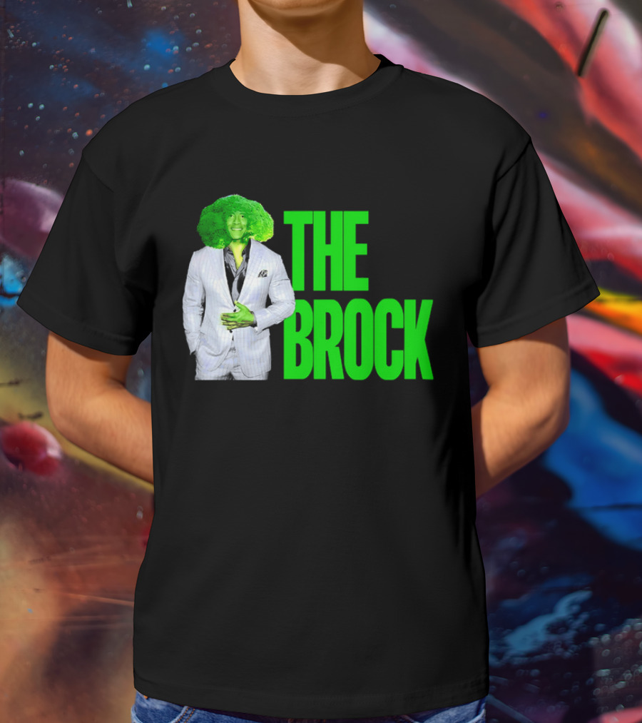 The Brock Broccoli Green Suit Parody T-Shirt