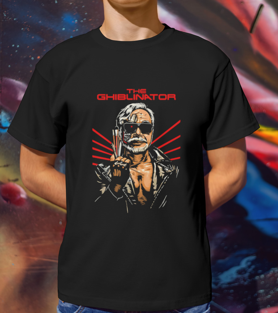 The Ghiblinator Parody Red Sunglasses Character T-Shirt