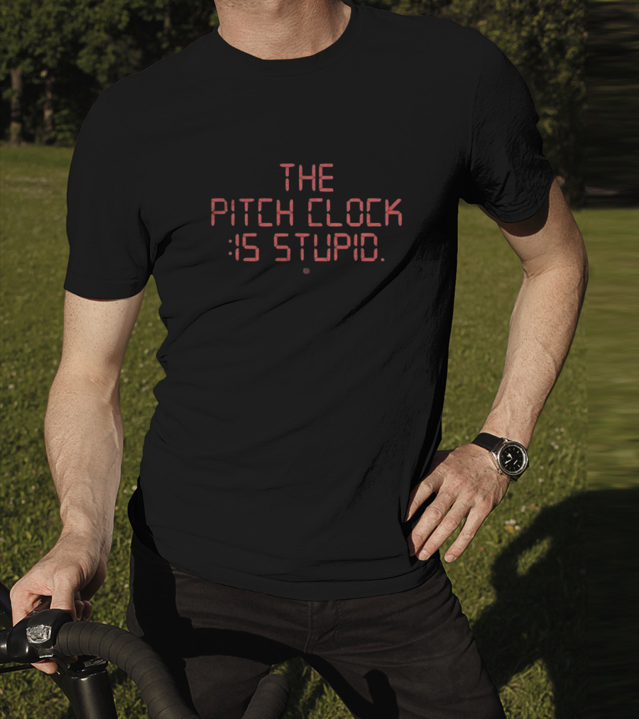 The Pitch Is Stupid :15 Digital Display Style T-Shirt