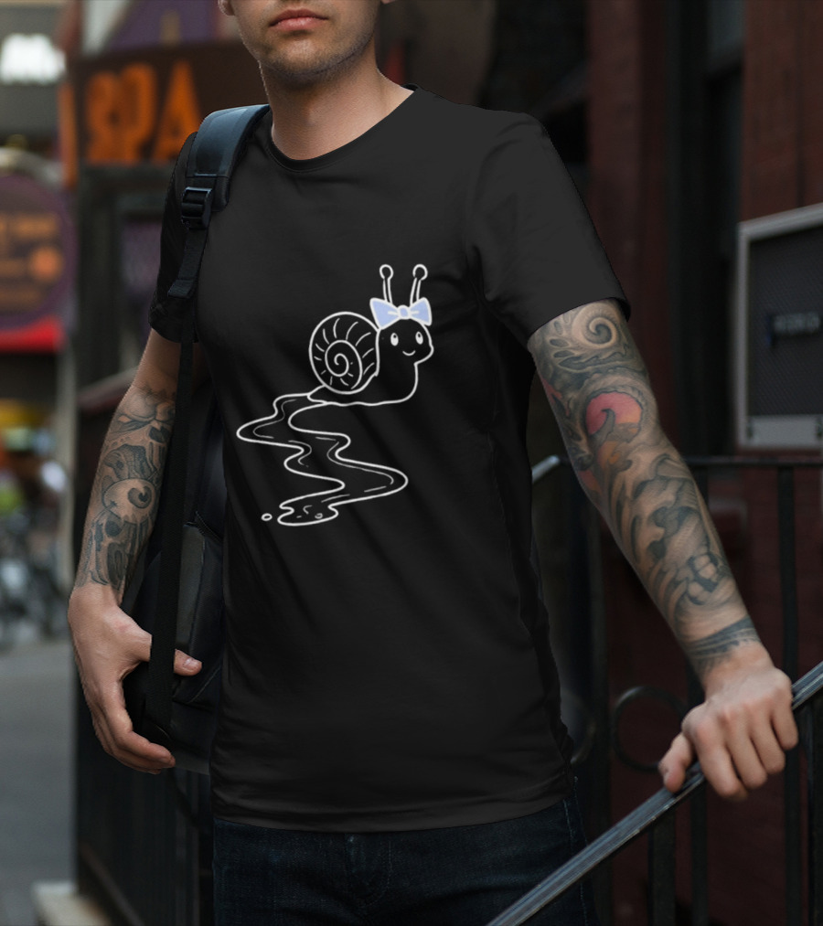 The Righteous Gemstones Cute Snail Trails With Bow T-Shirt