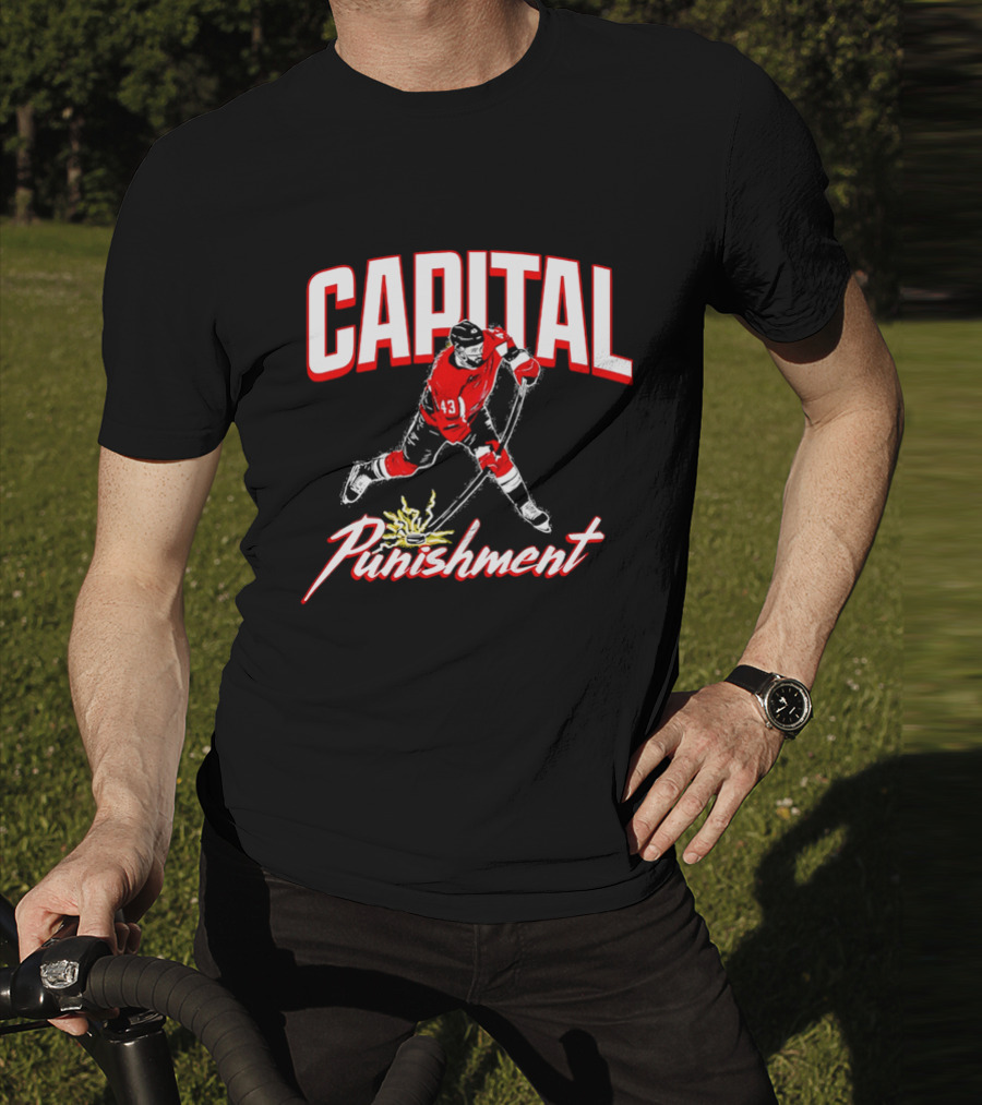 Tom Wilson Capital Punishment Washington Capitals Hockey T-Shirt
