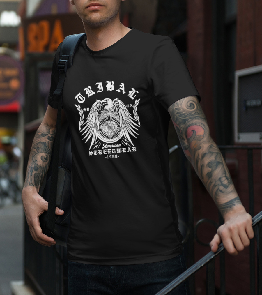 Tribal Gear USA Eagle American Streetwear 1989 T-Shirt