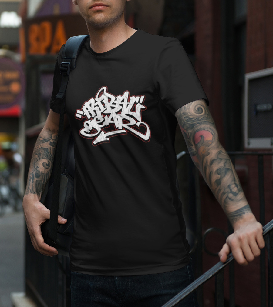 Tribal Gear Dyse Vintage Graffiti Style T-Shirt