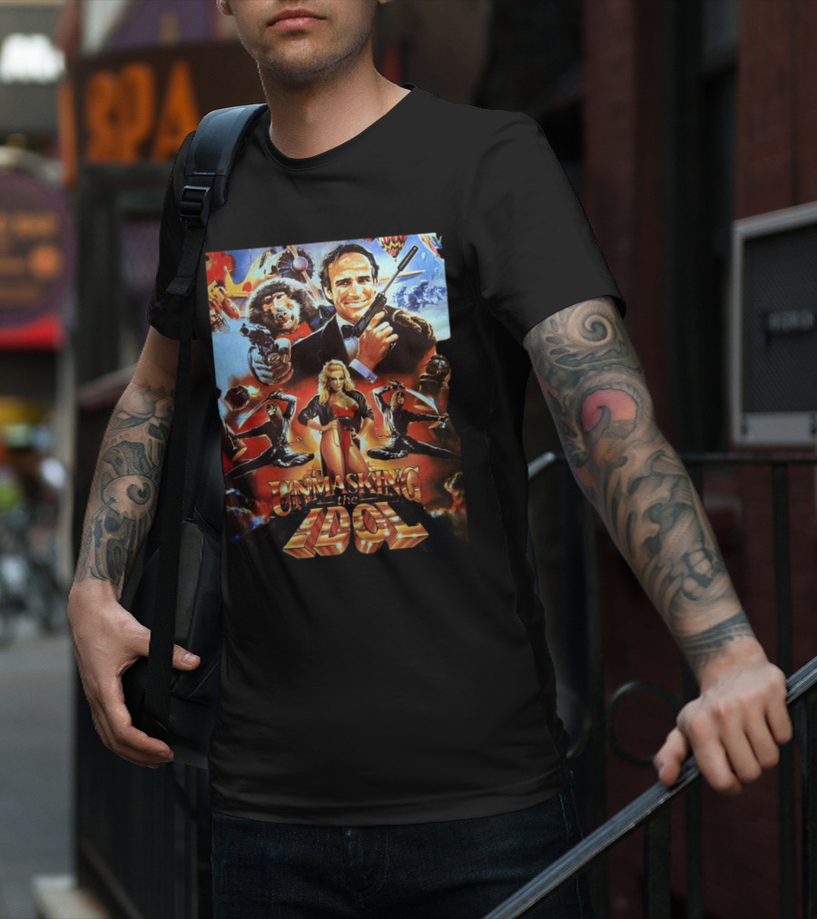 Unmasking The Idol Movie With Spy And Ninja Imagery T-Shirt