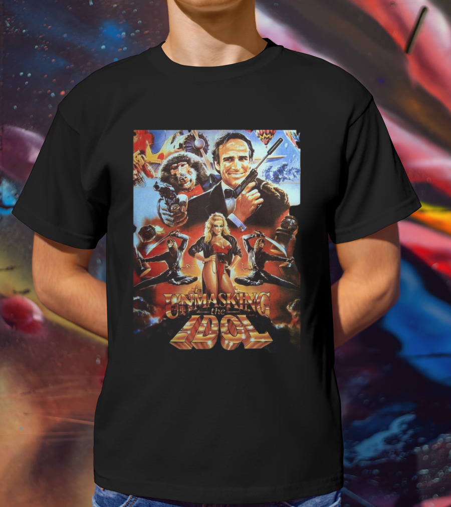 Unmasking The Idol Movie With Spy And Ninja Imagery T-Shirt