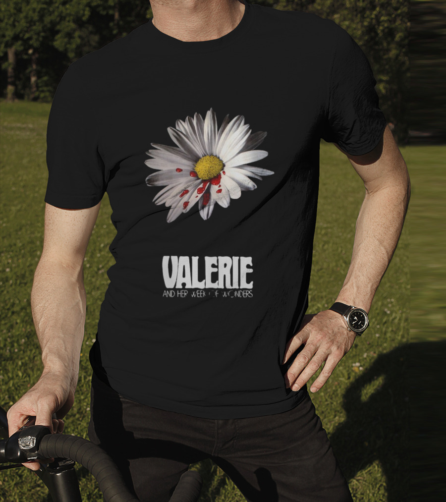 Valerie And Her Week Of Wonders Daisy With Blood Drops T-Shirt