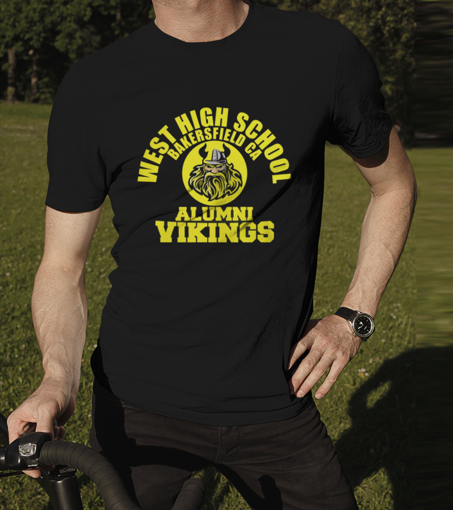 West High School Bakersfield CA Alumni Vikings T-Shirt