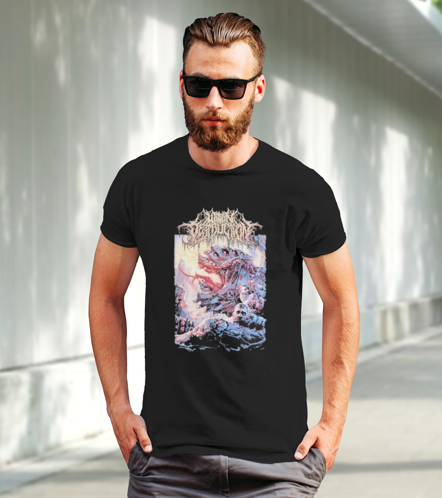 Within Destruction Deathwish Monster Art With Gory Details T-Shirt
