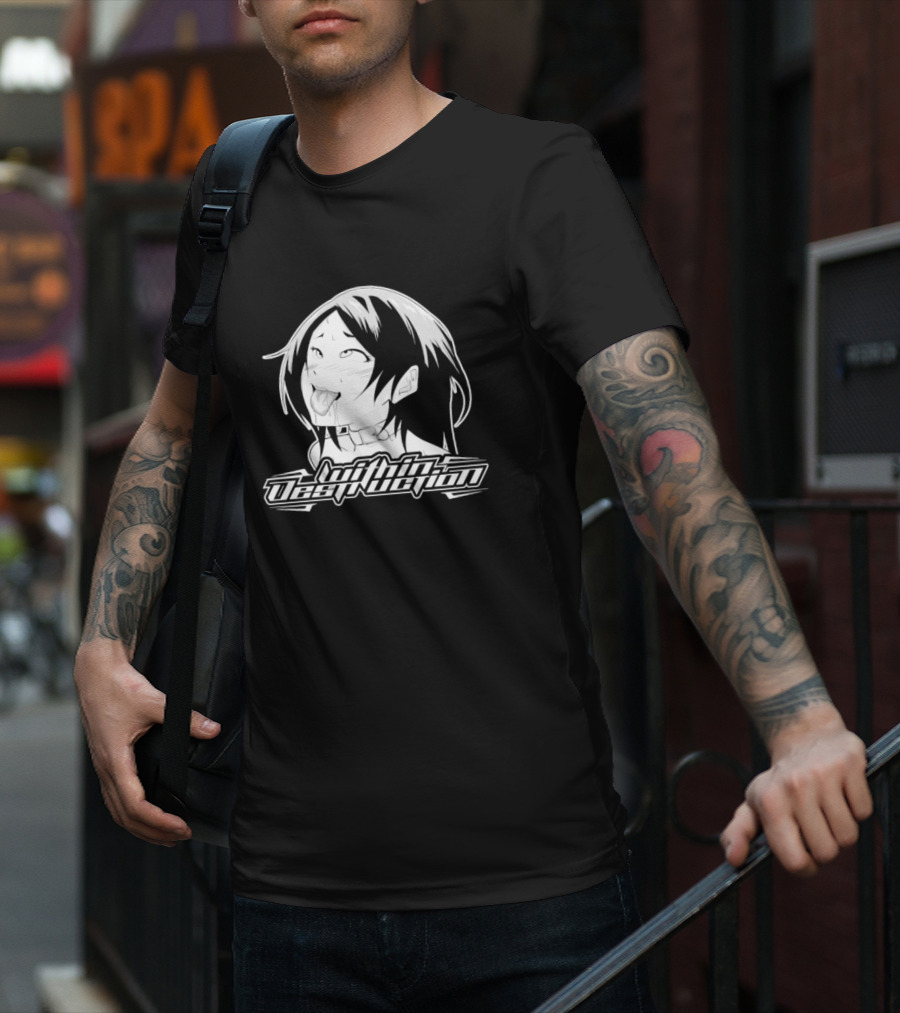 Within Destruction Dabihotion Slampai Anime Girl Graphic T-Shirt