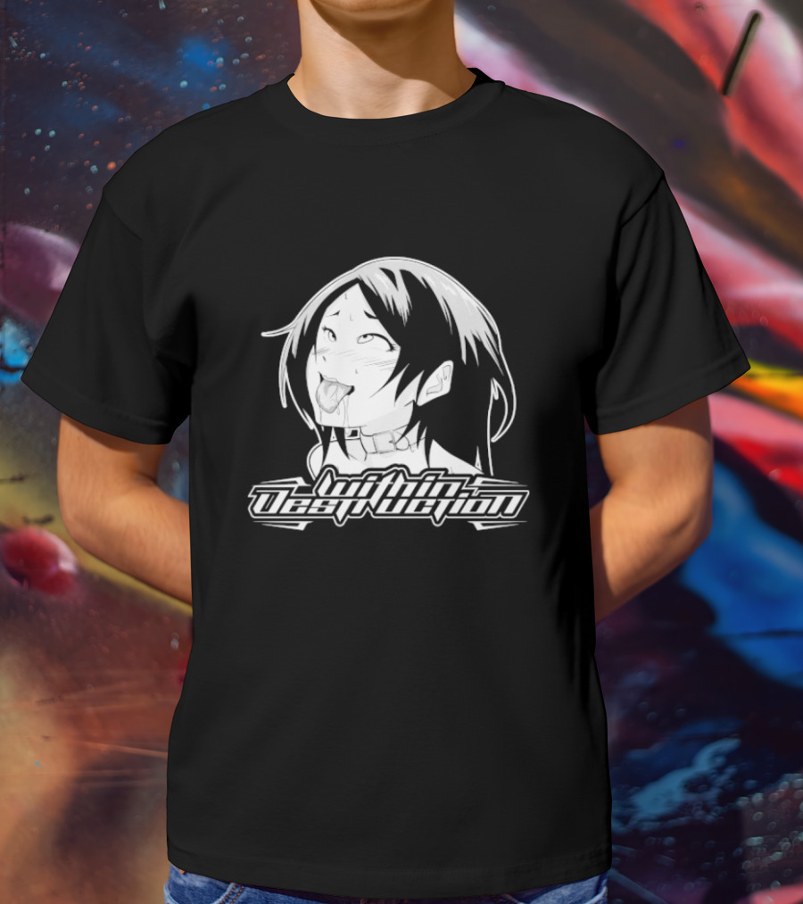 Within Destruction Dabihotion Slampai Anime Girl Graphic T-Shirt