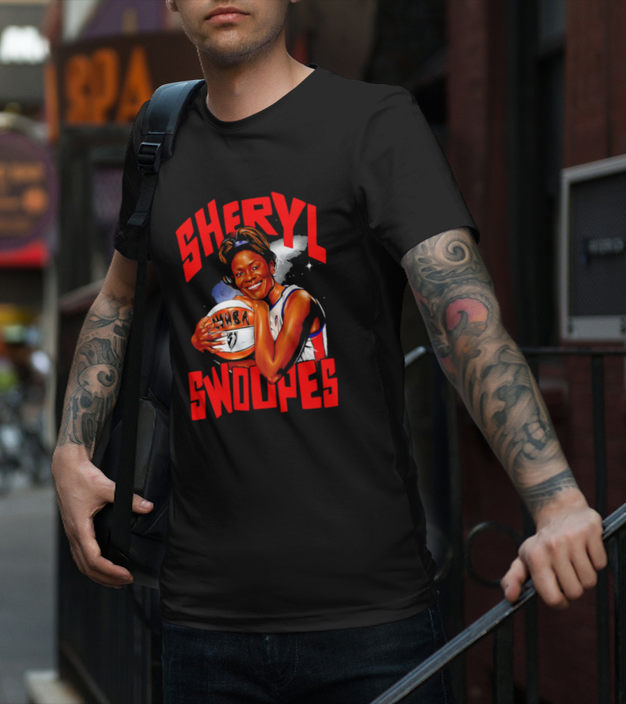 Sheryl Swoopes WNBA Women's Basketball Player T-Shirt