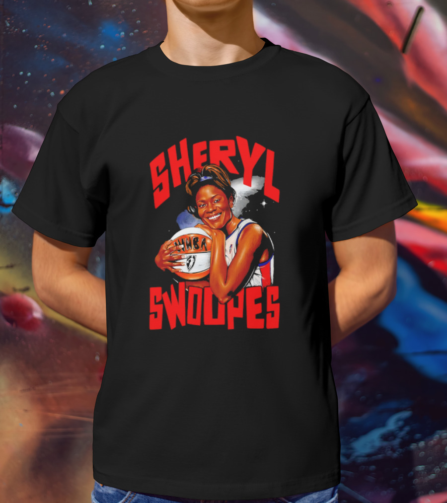 Sheryl Swoopes WNBA Women's Basketball Player T-Shirt