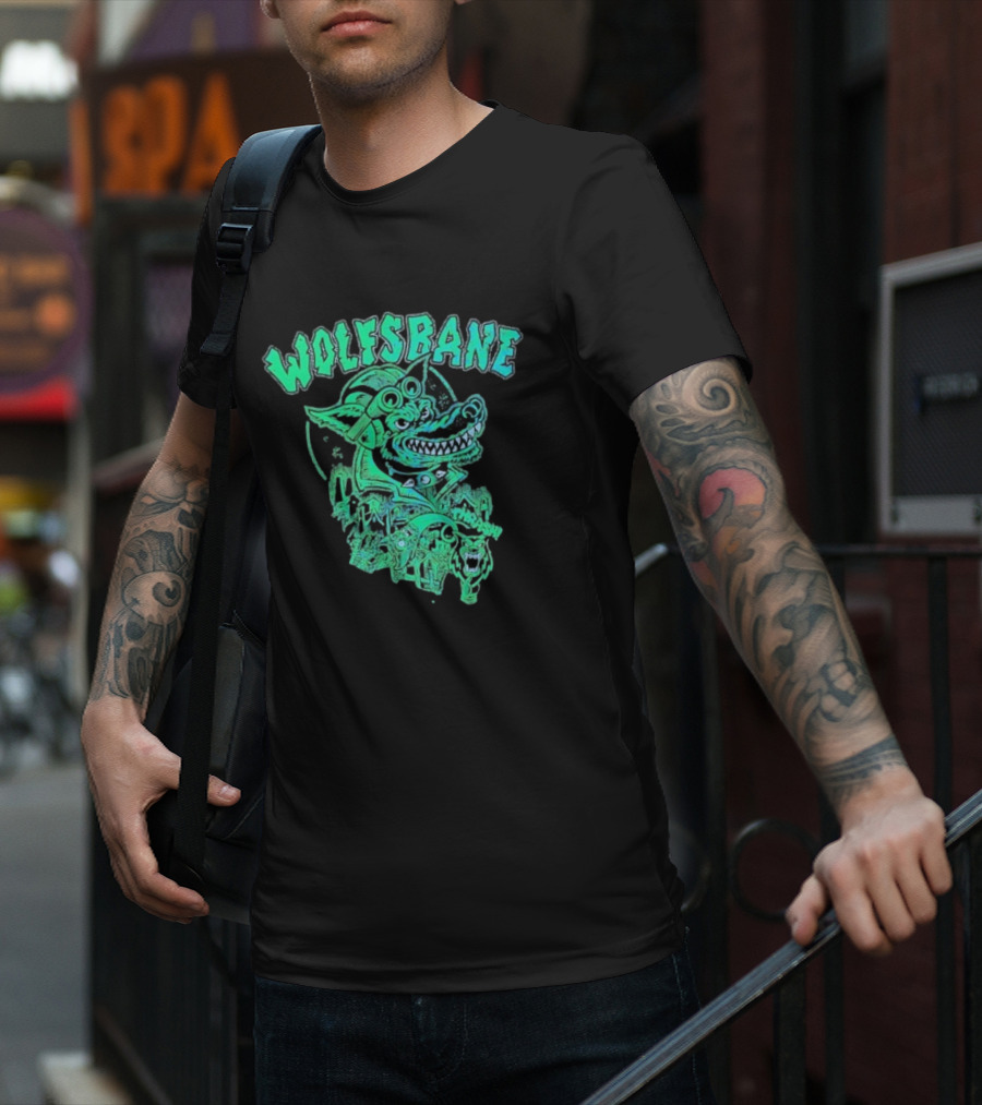 Wolfsbane Meanie Lost My Mind When I Saw Wolves T-Shirt