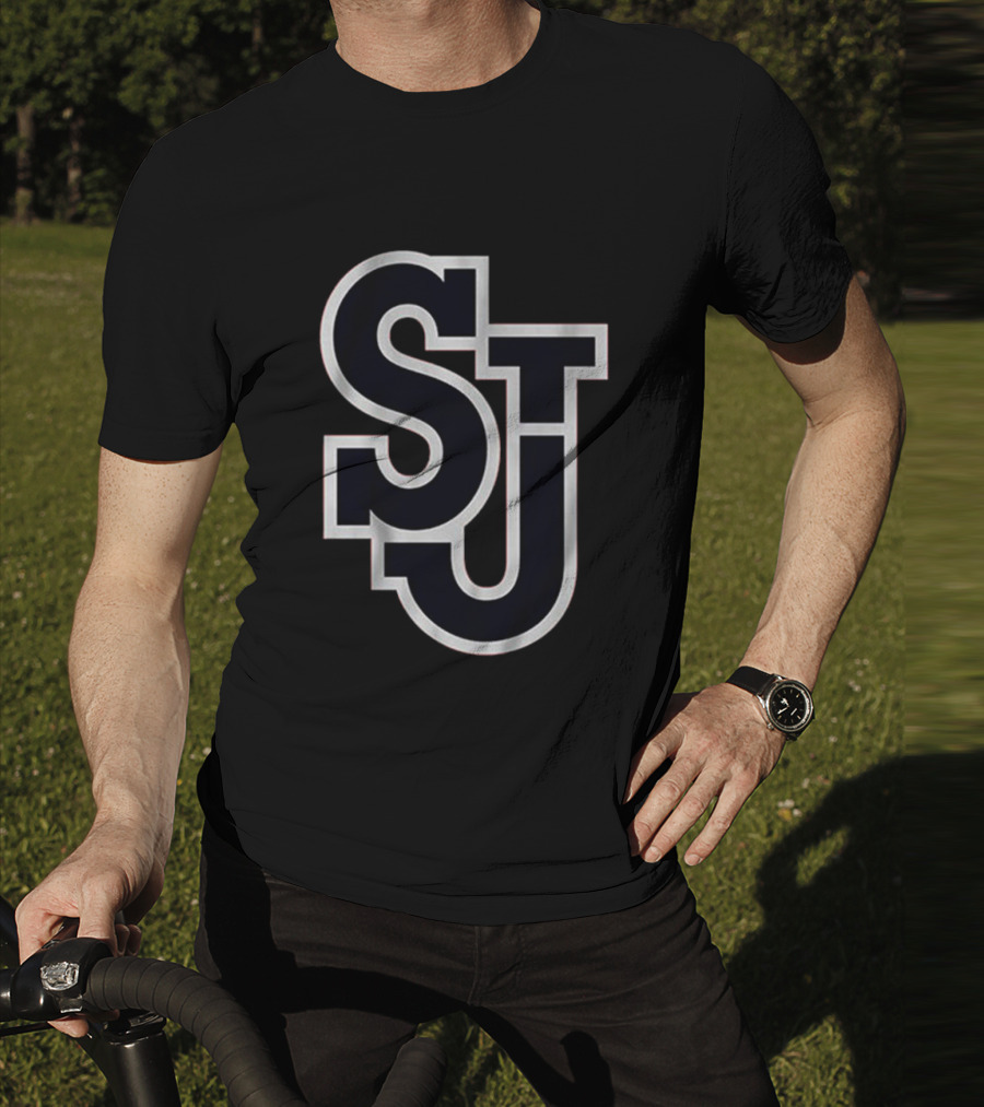 St John's Red Storm SJ Emblem T-Shirt