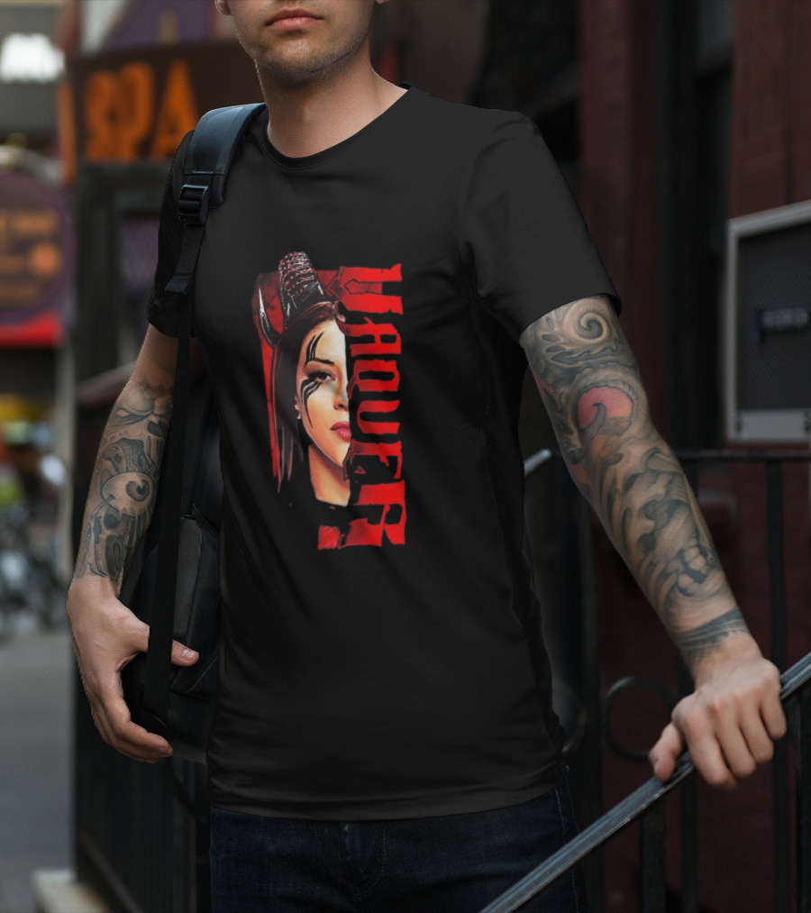 Stephanie Vaquer Split Face 2025 T-Shirt