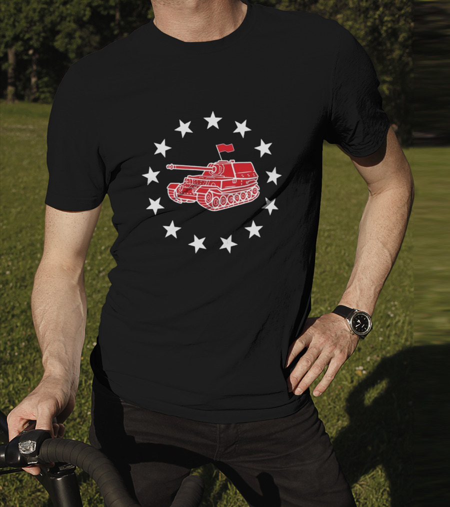 Tank For Flagg 2025 Red Tank And Stars T-Shirt