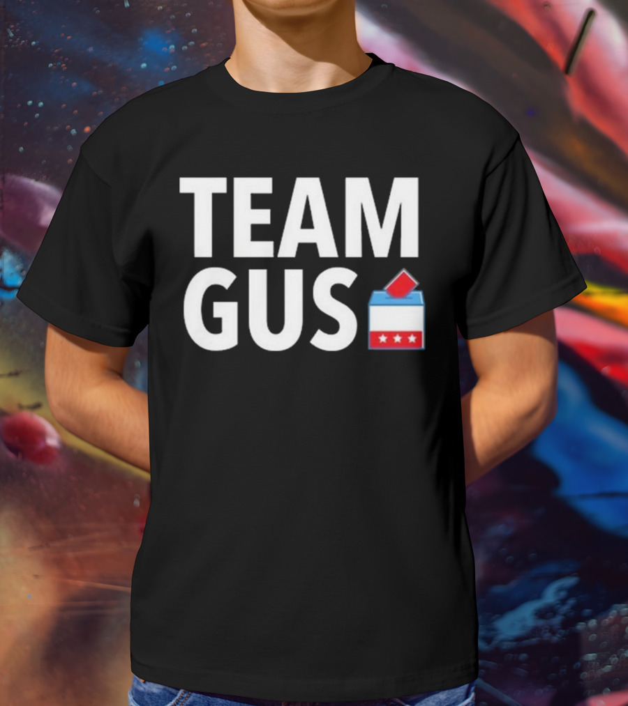 Team Gus Voting Box Stars T-Shirt