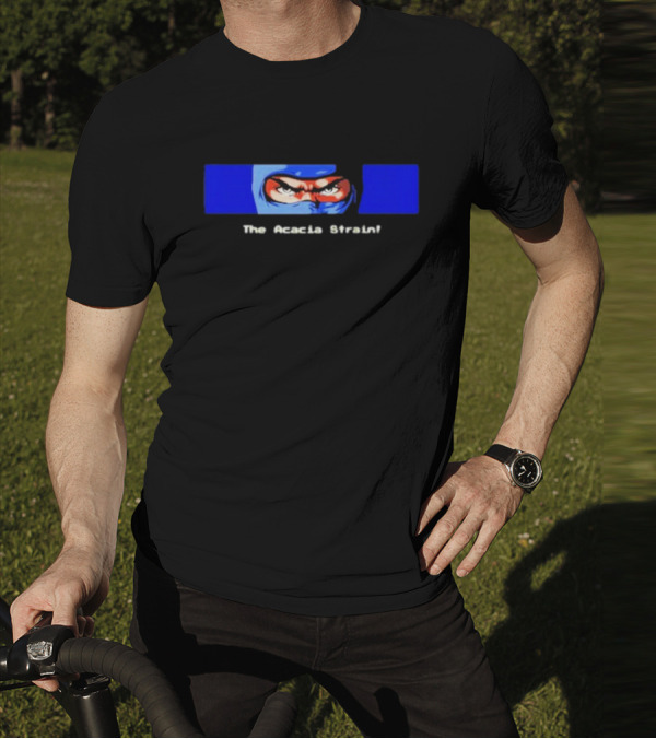 The Acacia Strain Ninja Eyes Blue Artwork T-Shirt