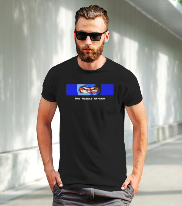 The Acacia Strain Ninja Eyes Blue Artwork T-Shirt