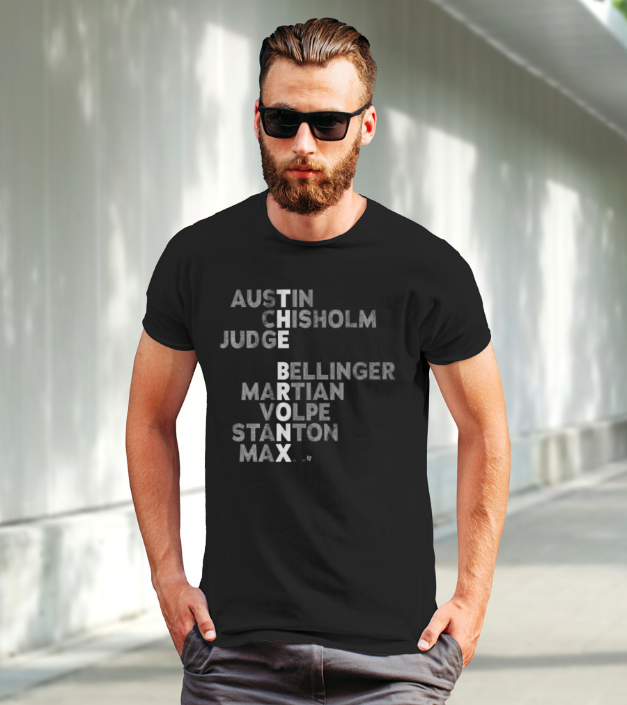 Austin Chisholm Judge The Bronx Bellinger Martian Volpe Stanton Max 2025 T-Shirt