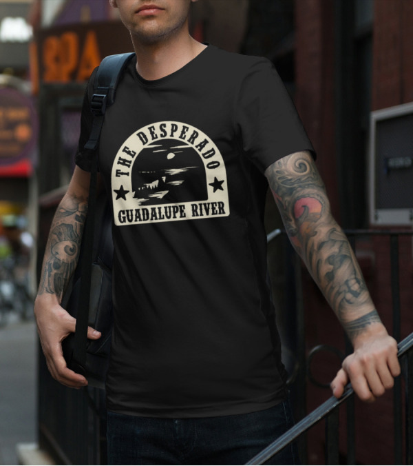 The Desperado Guadalupe River Sunset Stars T-Shirt