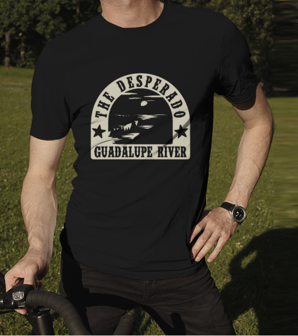 The Desperado Guadalupe River Sunset Stars T-Shirt