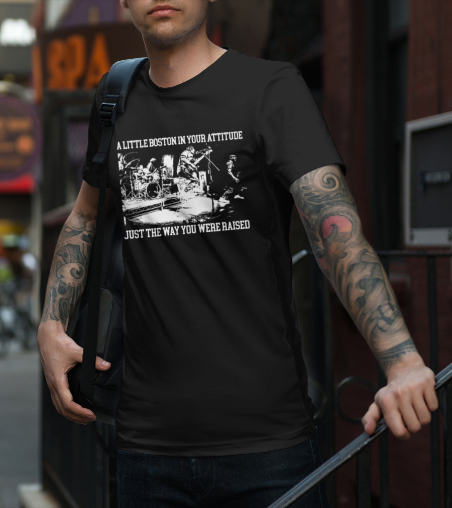 A Little Boston In Your Attitude Just The Way You Were Raised The Menzingers T-Shirt