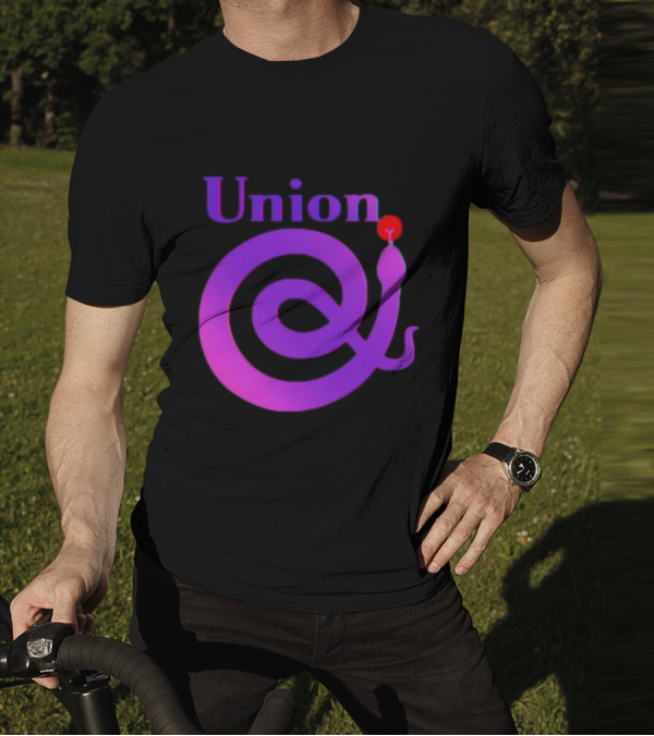Union Snake Spiral With Red Tongue T-Shirt