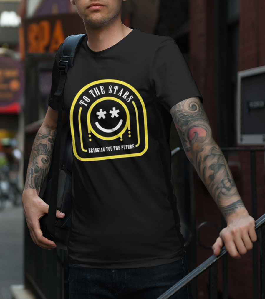 To The Stars Smiley Embraced For The Future T-Shirt