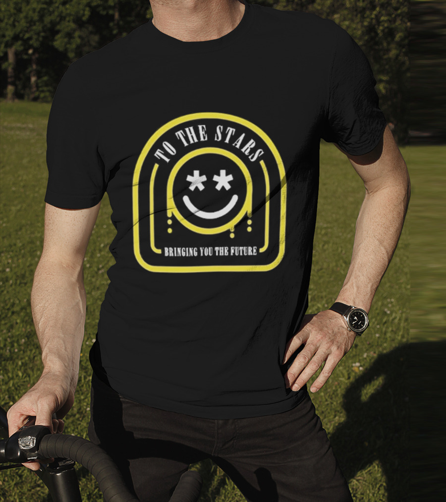 To The Stars Smiley Embraced For The Future T-Shirt