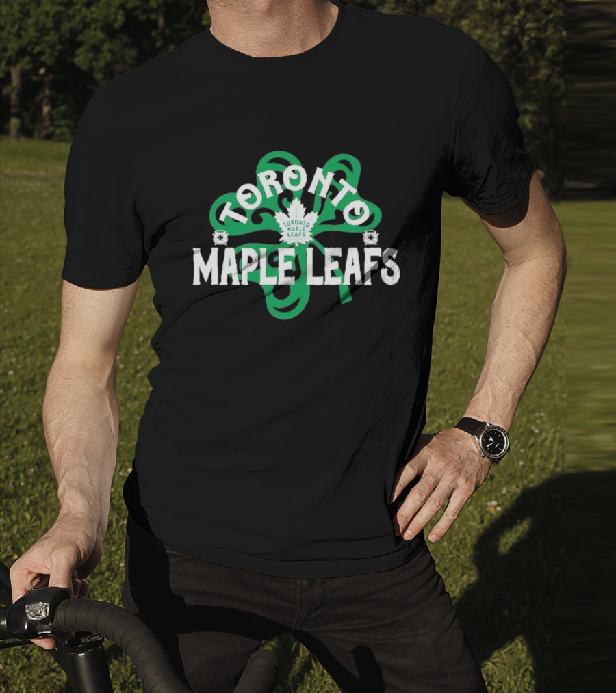 Toronto Maple Leafs St. Patrick’s Day Shamrock Richmond T-Shirt