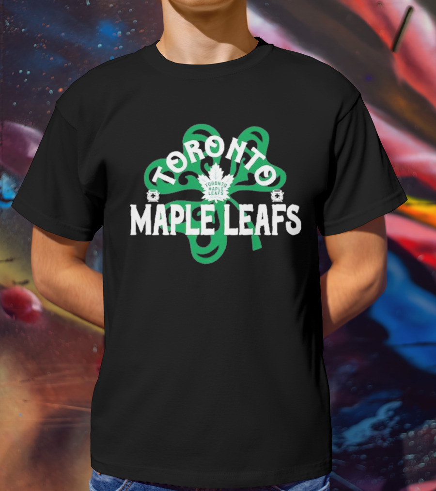 Toronto Maple Leafs St. Patrick’s Day Shamrock Richmond T-Shirt