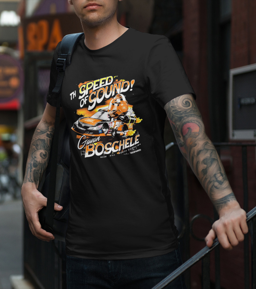 Toyota JBL Gavan Boschele Speed Of Sound Mooresville North Carolina Racing T-Shirt