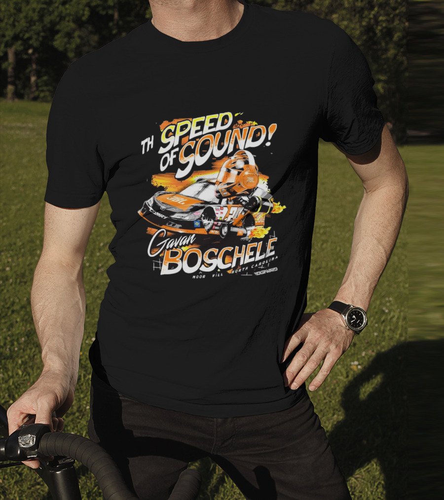 Toyota JBL Gavan Boschele Speed Of Sound Mooresville North Carolina Racing T-Shirt